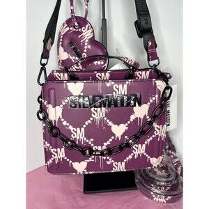 Viral Halloween Steve Madden Bevelyn Dripping Bleeding Hearts HandBag
